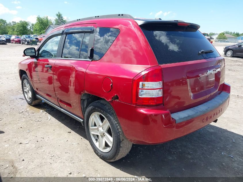 1J8FT47W07D123831 2007 Jeep Compass Sport