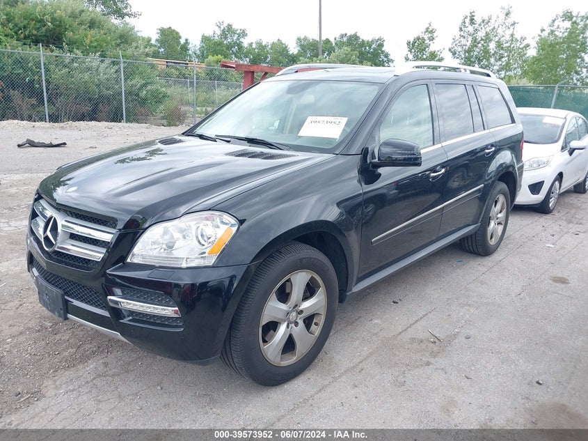2012 Mercedes-Benz Gl 450 4Matic VIN: 4JGBF7BE2CA797502 Lot: 39573952