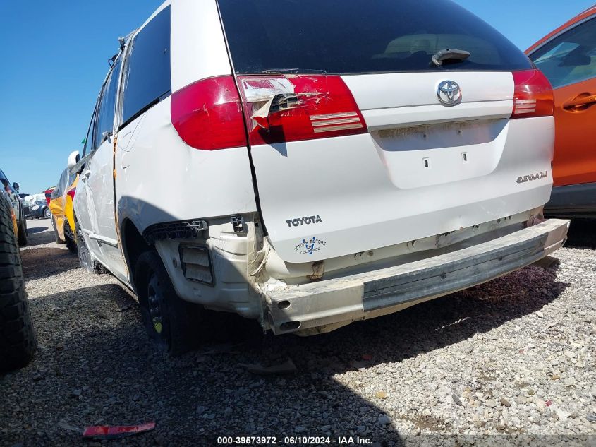 2004 Toyota Sienna Xle VIN: 5TDZA22C04S168943 Lot: 39573972