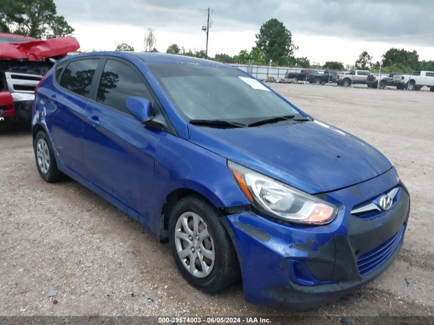 2013 Hyundai Accent Gs VIN: KMHCT5AE9DU139923 Lot: 39574003
