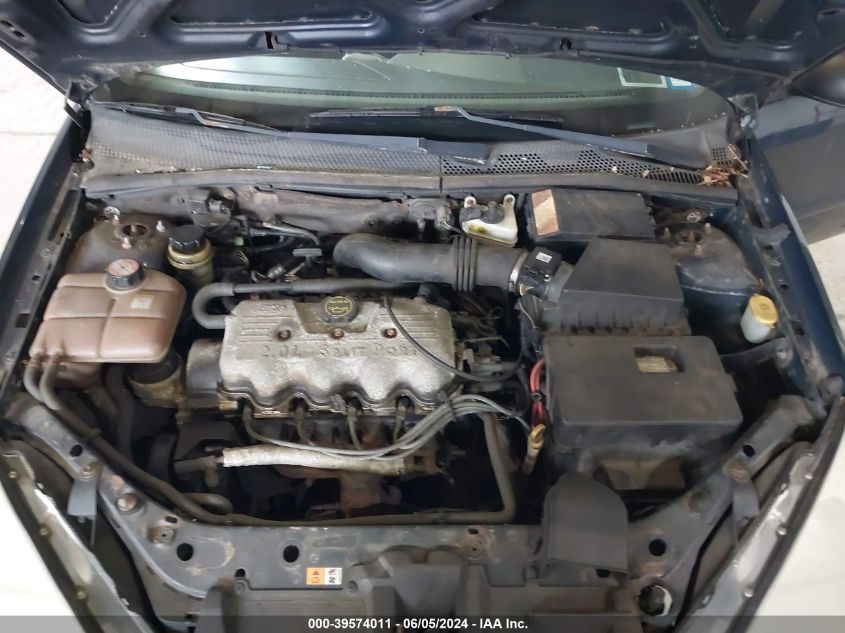 2002 Ford Focus Se VIN: 1FAFP34P22W156478 Lot: 39574011