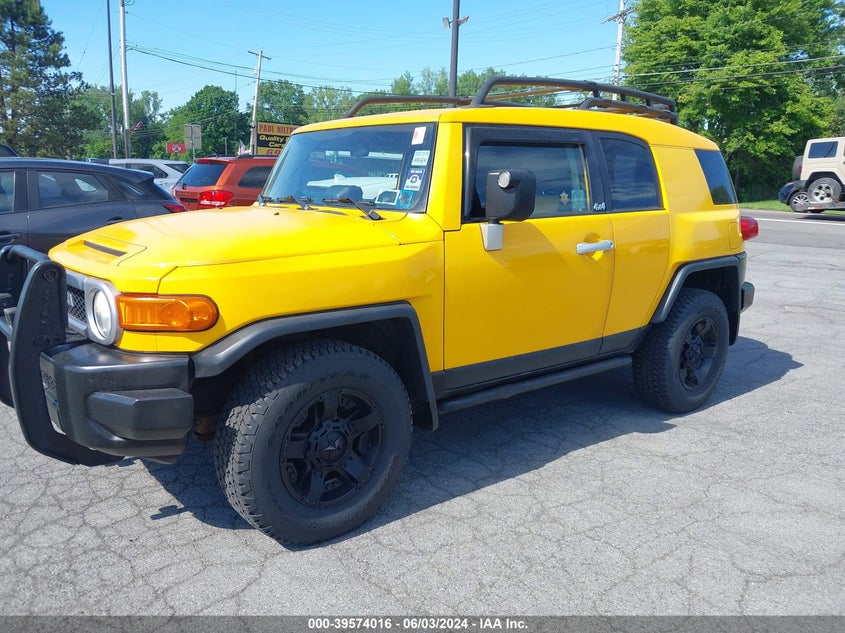 2007 Toyota Fj Cruiser VIN: JTEBU11F170001914 Lot: 39574016