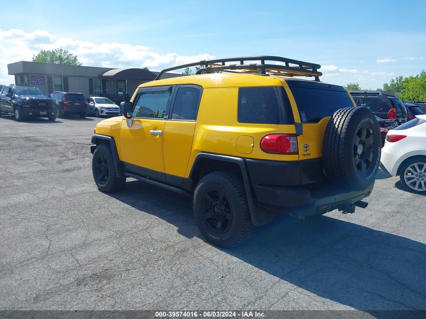 2007 Toyota Fj Cruiser VIN: JTEBU11F170001914 Lot: 39574016