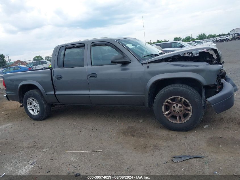 2003 Dodge Dakota Sport/Sxt VIN: 1D7HL38X93S228445 Lot: 39574029