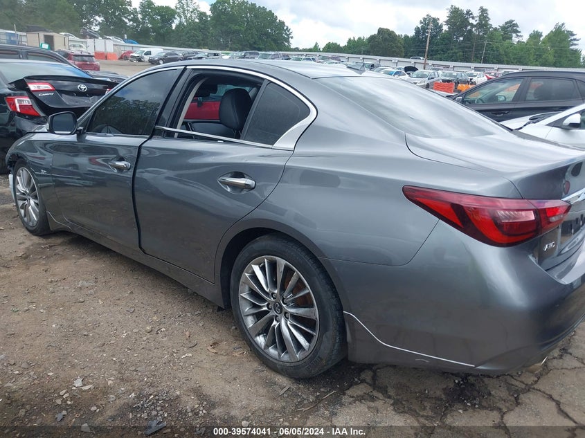 2018 INFINITI Q50 3.0T LUXE - JN1EV7AR3JM431975