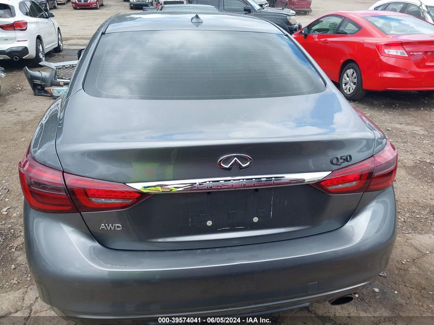 2018 INFINITI Q50 3.0T LUXE - JN1EV7AR3JM431975