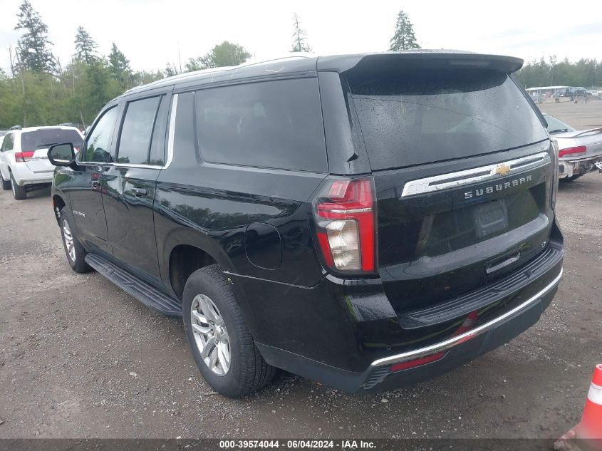 2022 Chevrolet Suburban 4Wd Lt VIN: 1GNSKCKD1NR244447 Lot: 39574044