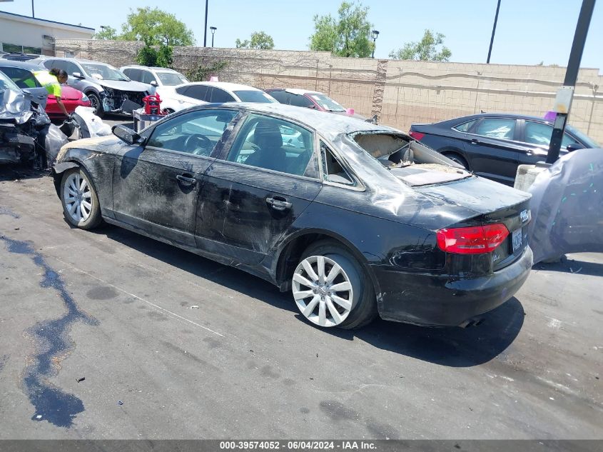 2012 Audi A4 2.0T Premium VIN: WAUAFAFL4CA118512 Lot: 39574052