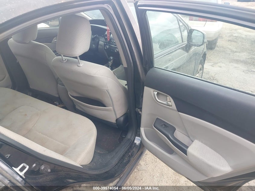 2013 Honda Civic Lx VIN: 19XFB2F57DE047249 Lot: 39574054