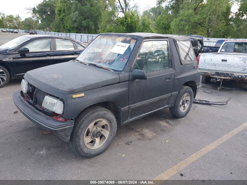 1991 Geo Tracker VIN: 2CNBJ18U2M6910728 Lot: 39574069