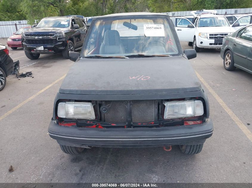 1991 Geo Tracker VIN: 2CNBJ18U2M6910728 Lot: 39574069