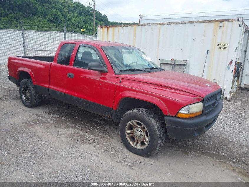 1D7HG12X33S375023 | 2003 DODGE DAKOTA