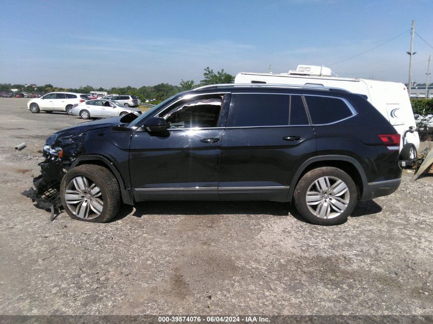 2018 Volkswagen Atlas 3.6L V6 Sel Premium VIN: 1V2NR2CA0JC504686 Lot: 39574076