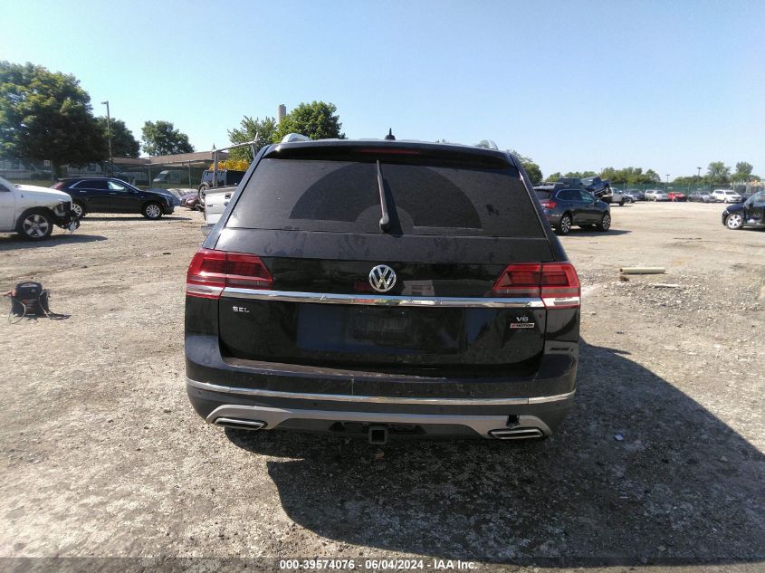 2018 Volkswagen Atlas 3.6L V6 Sel Premium VIN: 1V2NR2CA0JC504686 Lot: 39574076