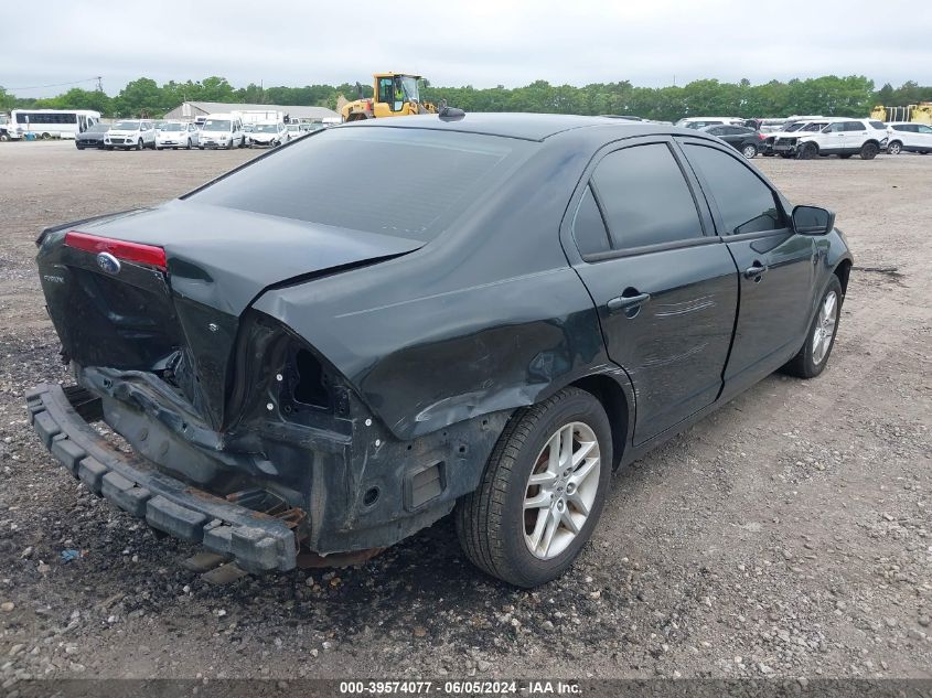 2010 Ford Fusion S VIN: 3FAHP0GA7AR404532 Lot: 39574077