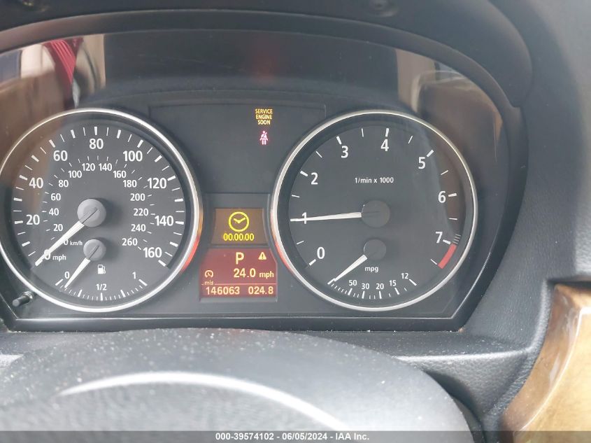 2006 BMW 325I VIN: WBAVB13506PT00132 Lot: 39574102