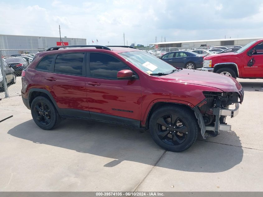 2021 Jeep Cherokee Altitude Fwd VIN: 1C4PJLLB2MD137465 Lot: 39574105