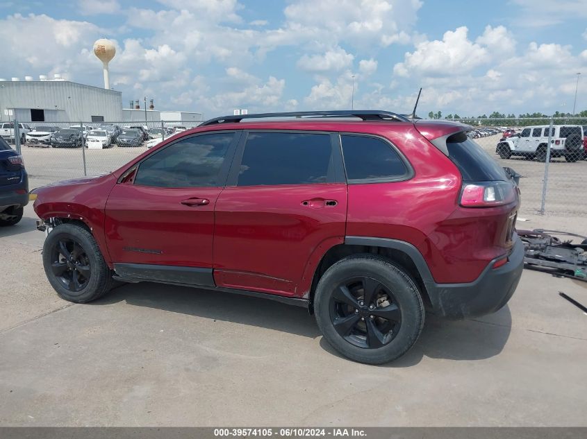 2021 Jeep Cherokee Altitude Fwd VIN: 1C4PJLLB2MD137465 Lot: 39574105