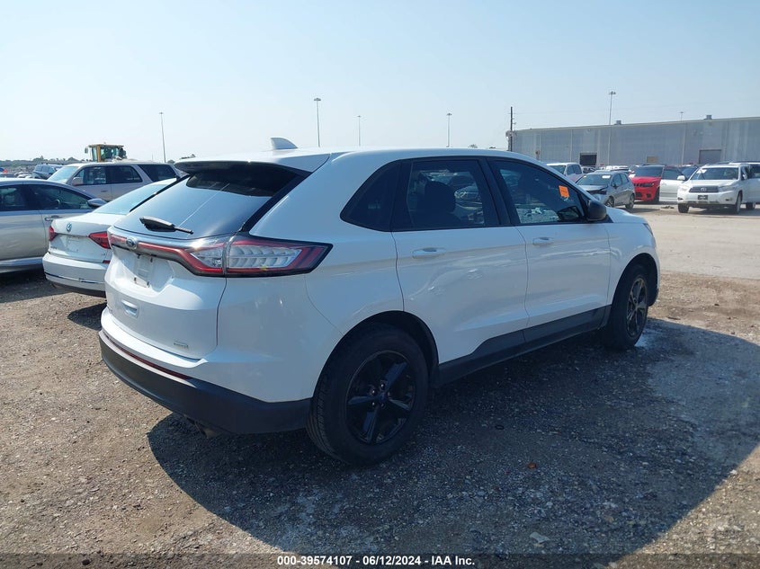 VIN 2FMPK3G98HBB16177 2017 FORD EDGE SE