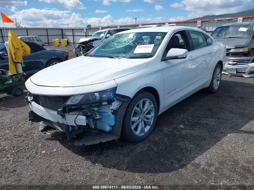 2018 Chevrolet Impala 1Lt VIN: 2G1105S3XJ9122843 Lot: 39574111