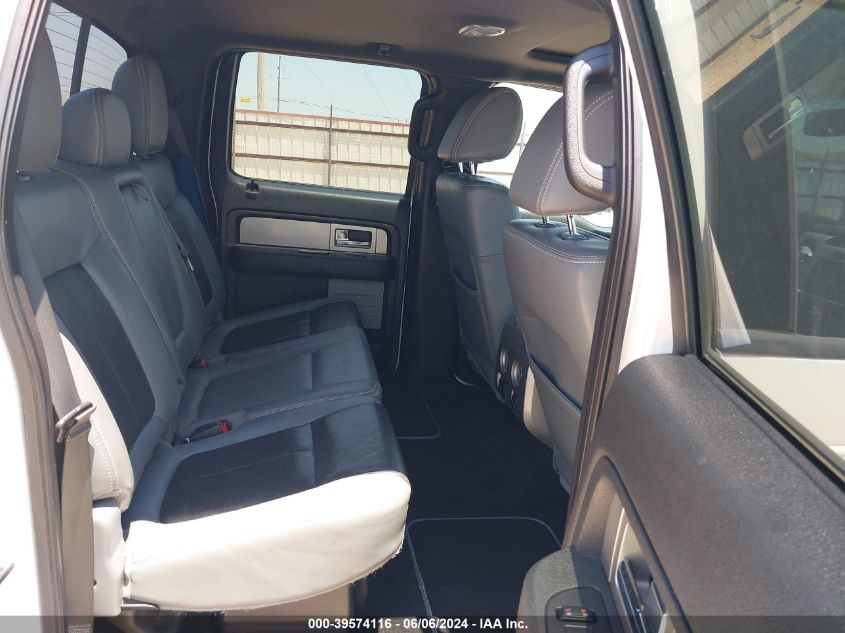 2011 Ford F-150 Lariat Limited VIN: 1FTFW1E69BFB06197 Lot: 39574116