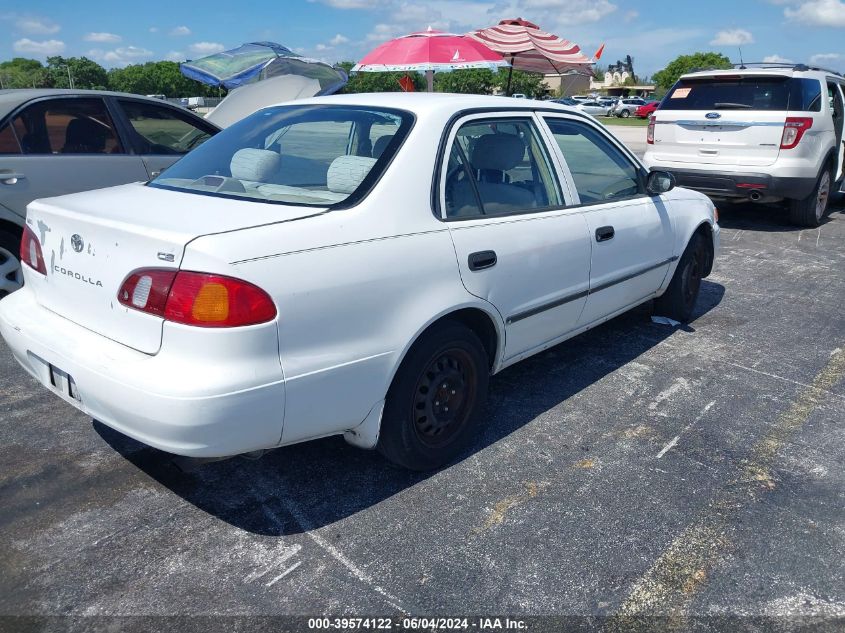 1999 Toyota Corolla Ce VIN: 2T1BR12E8XC133831 Lot: 39574122