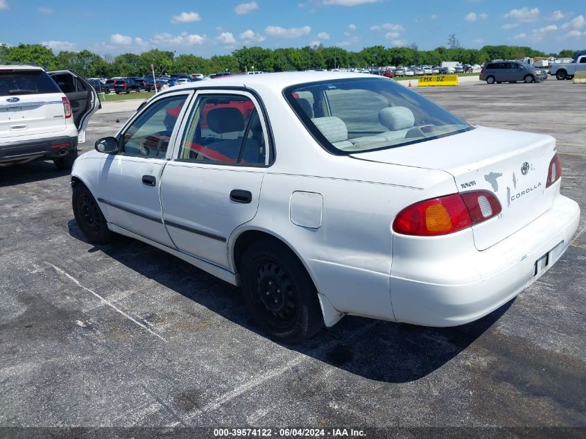 1999 Toyota Corolla Ce VIN: 2T1BR12E8XC133831 Lot: 39574122