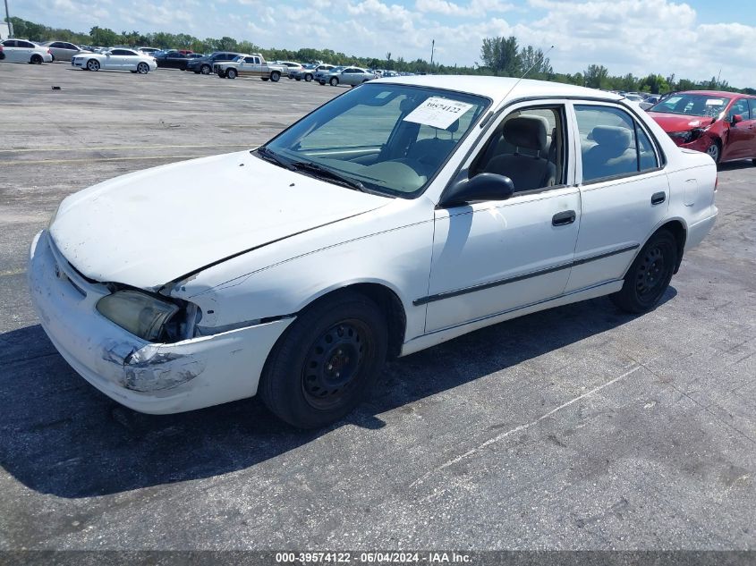 1999 Toyota Corolla Ce VIN: 2T1BR12E8XC133831 Lot: 39574122