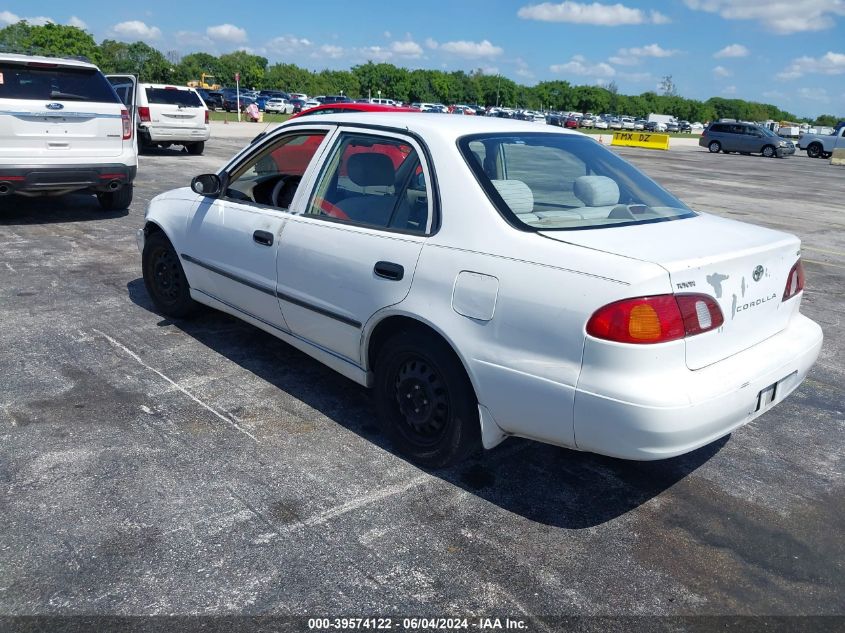 1999 Toyota Corolla Ce VIN: 2T1BR12E8XC133831 Lot: 39574122