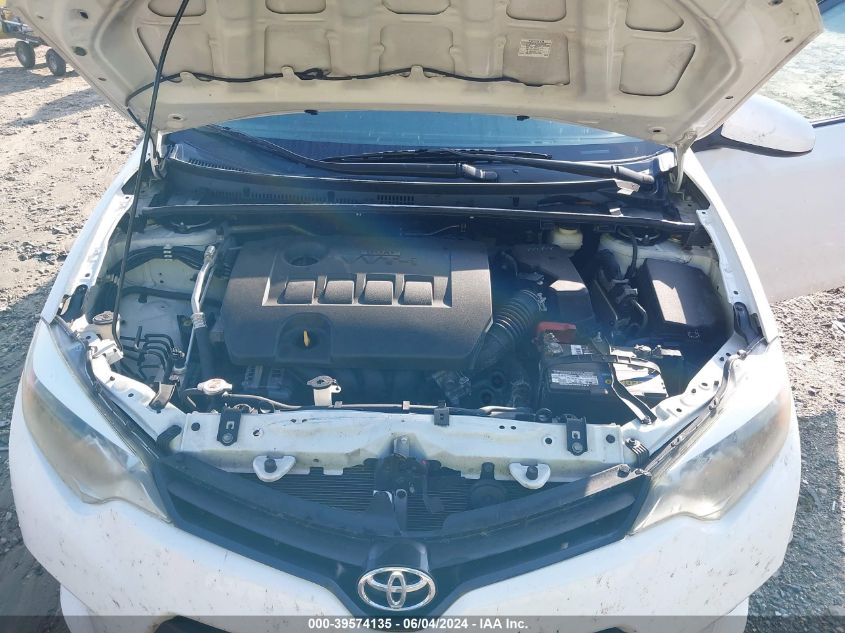 2014 Toyota Corolla Le VIN: 5YFBURHE9EP149280 Lot: 39574135