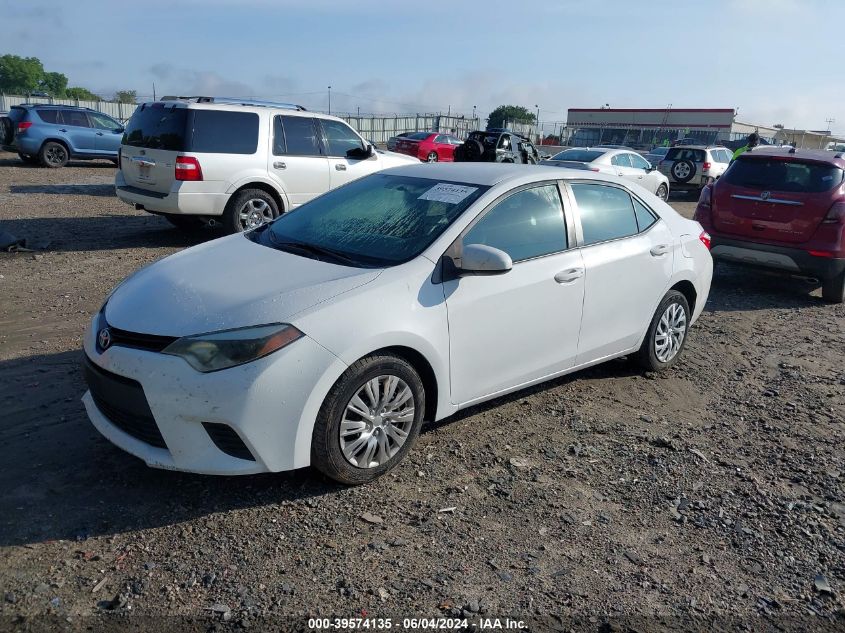 5YFBURHE9EP149280 | 2014 TOYOTA COROLLA