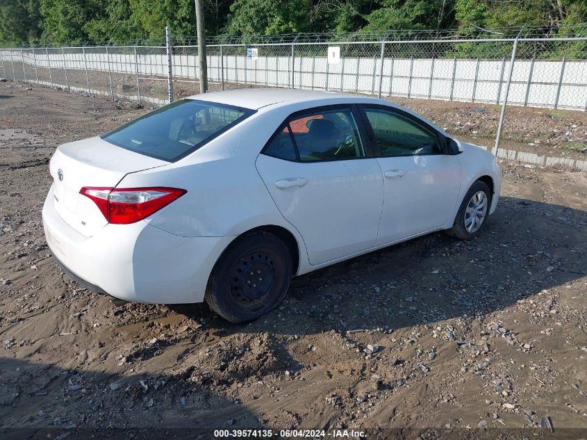 5YFBURHE9EP149280 | 2014 TOYOTA COROLLA