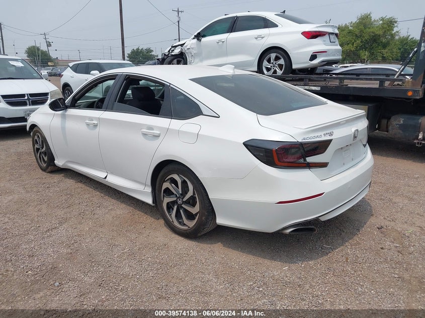 VIN 1HGCV1F30JA095341 2018 HONDA ACCORD SPORT