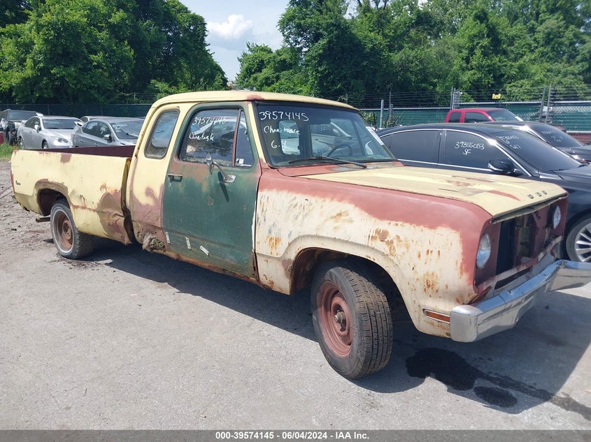 DODGE PICKUP 1976. Lot# 39574145. VIN D17BE6F318709. Photo 1