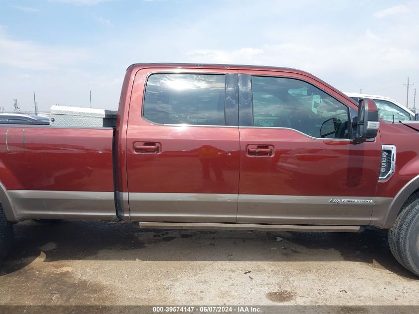 2017 Ford F-350 King Ranch VIN: 1FT8W3BT7HED42151 Lot: 39574147