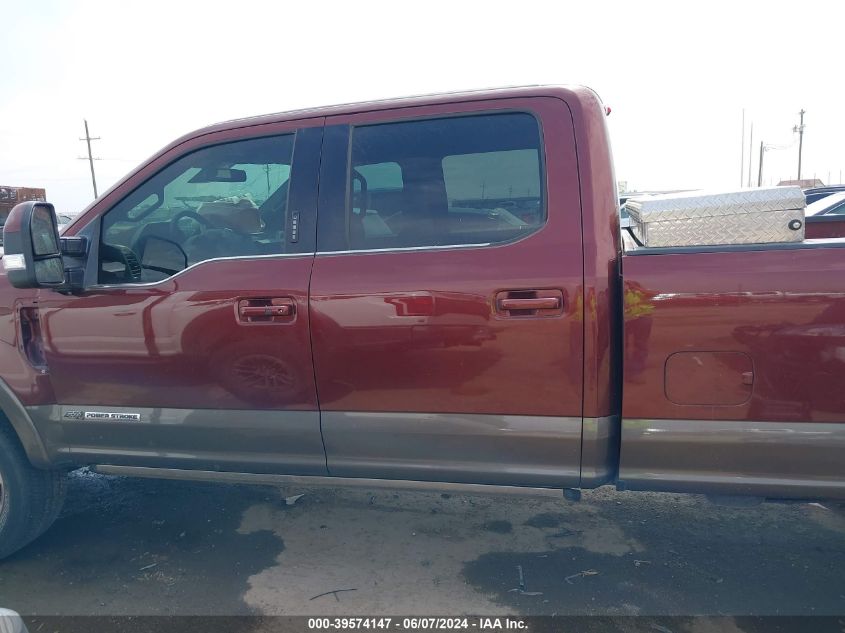 2017 Ford F-350 King Ranch VIN: 1FT8W3BT7HED42151 Lot: 39574147