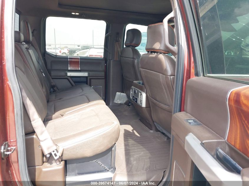 2017 Ford F-350 King Ranch VIN: 1FT8W3BT7HED42151 Lot: 39574147