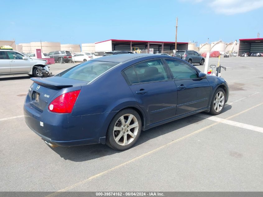 2008 Nissan Maxima 3.5 Se VIN: 1N4BA41E88C832595 Lot: 39574162