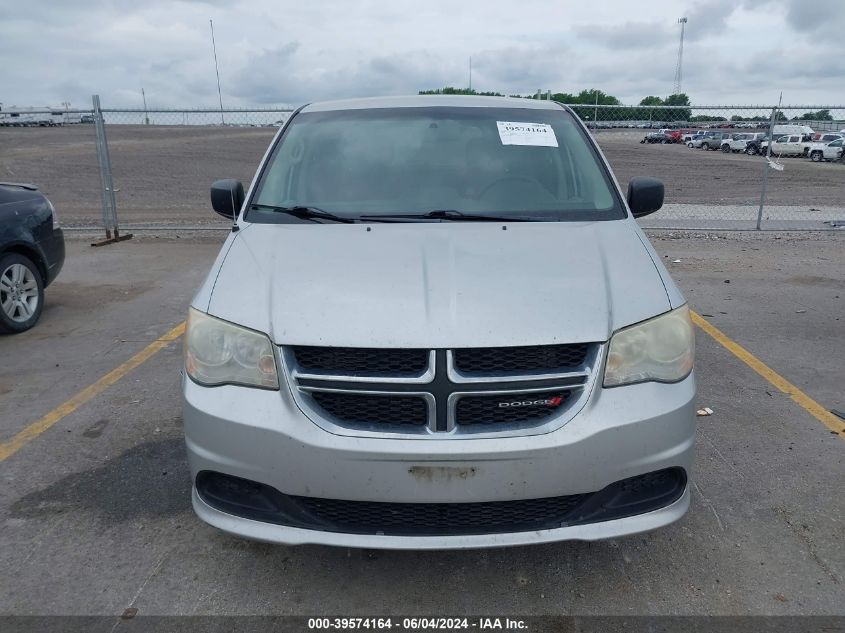 2012 Dodge Grand Caravan Se/Avp VIN: 2C4RDGBG0CR265042 Lot: 39574164