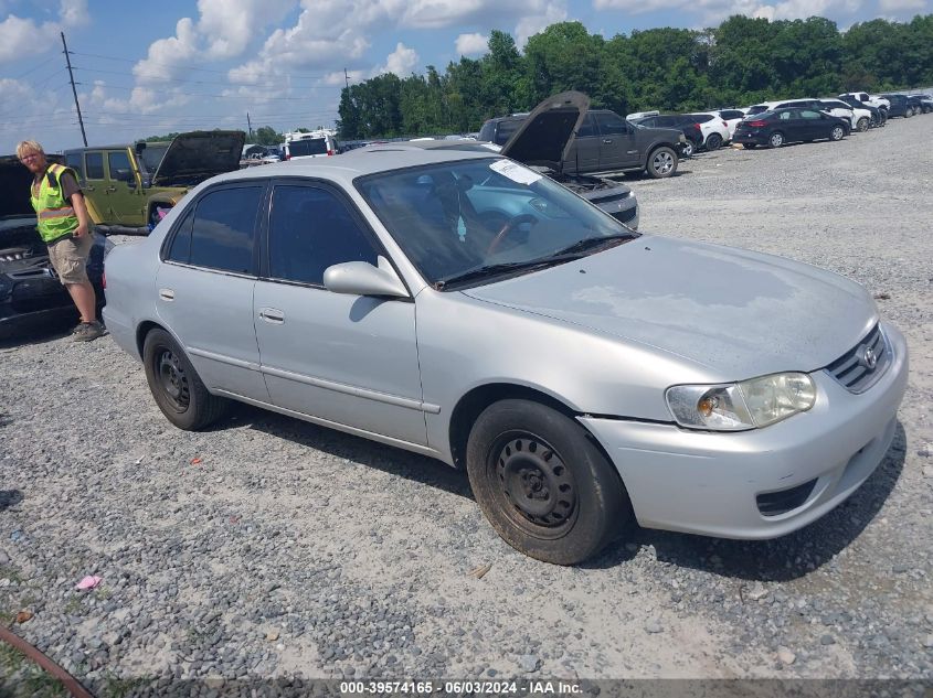 2002 Toyota Corolla Le VIN: 1NXBR12E52Z646123 Lot: 39574165