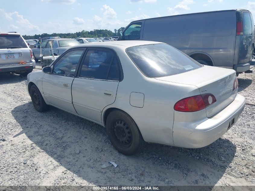 2002 Toyota Corolla Le VIN: 1NXBR12E52Z646123 Lot: 39574165