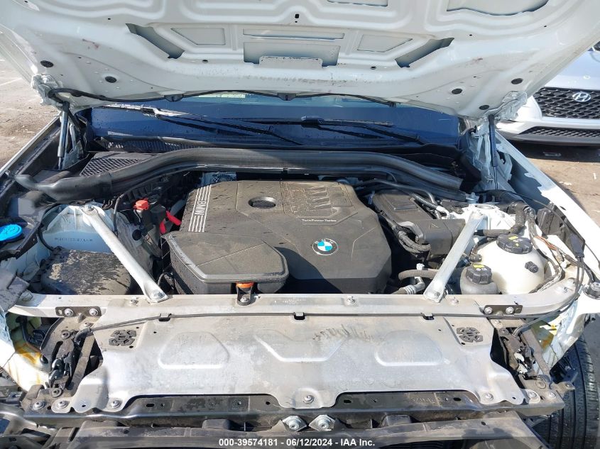 2020 BMW X3 Sdrive30I VIN: 5UXTY3C00L9B20644 Lot: 39574181