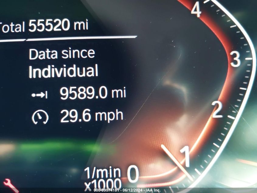 2020 BMW X3 Sdrive30I VIN: 5UXTY3C00L9B20644 Lot: 39574181