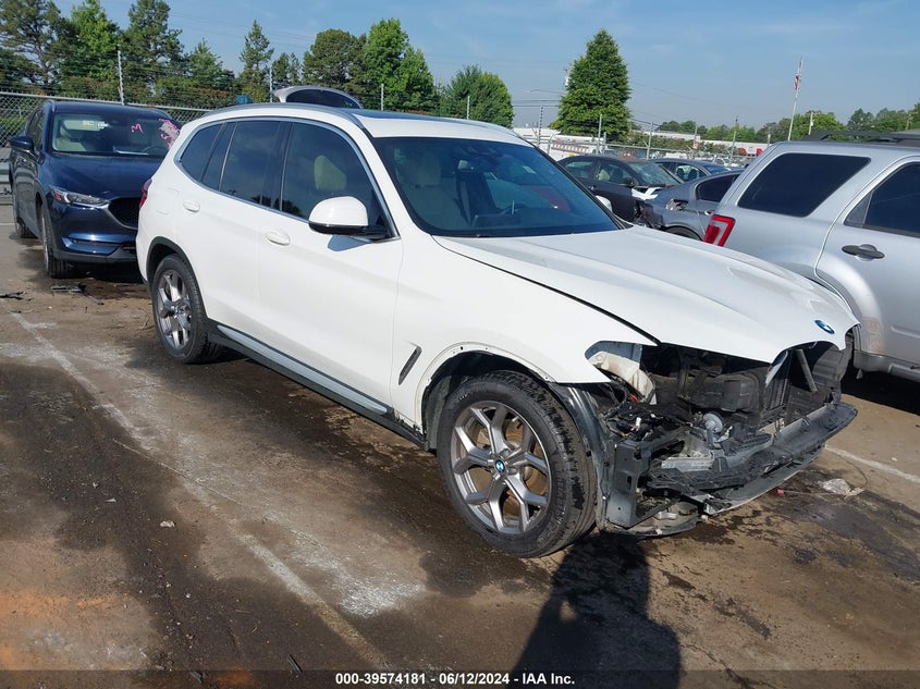 VIN 5UXTY3C00L9B20644 2020 BMW X3 SDRIVE30I