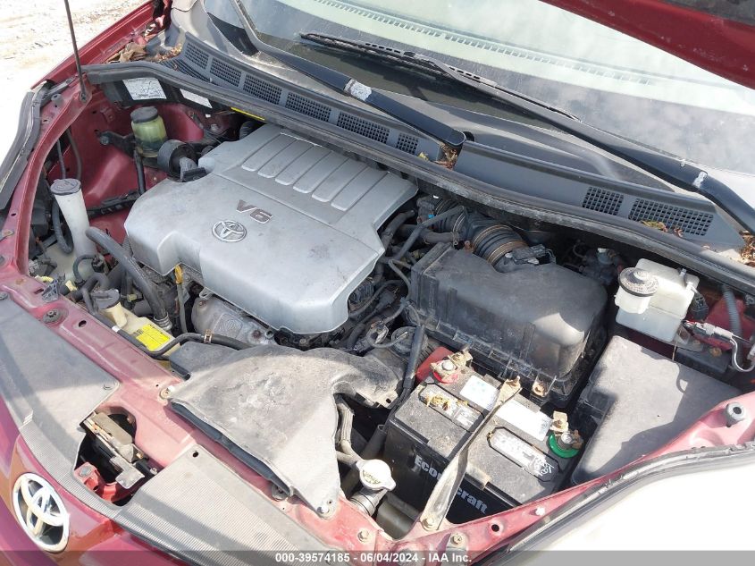 2008 Toyota Sienna Ce VIN: 5TDZK23C18S115802 Lot: 39574185