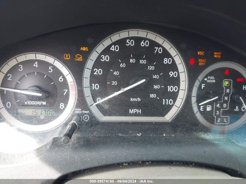 2008 Toyota Sienna Ce VIN: 5TDZK23C18S115802 Lot: 39574185