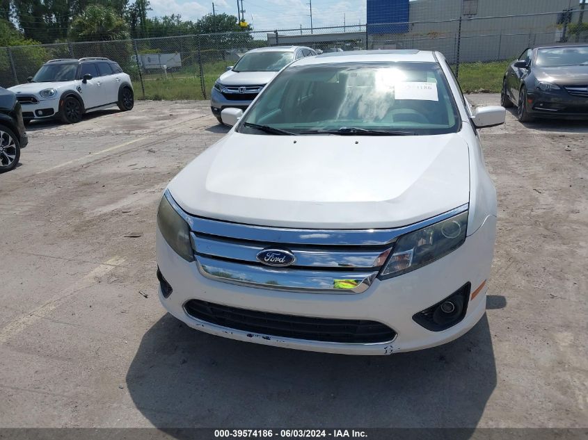 2012 Ford Fusion Sel VIN: 3FAHP0JGXCR381988 Lot: 39574186