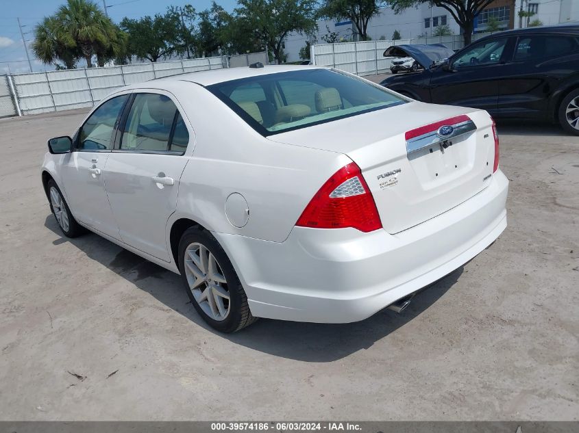 2012 Ford Fusion Sel VIN: 3FAHP0JGXCR381988 Lot: 39574186