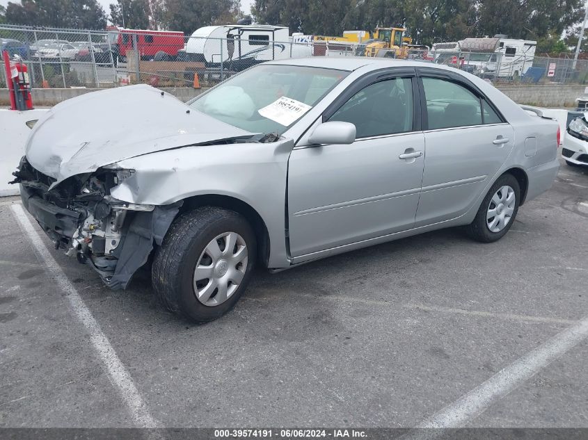 2004 Toyota Camry Le/Xle/Se VIN: 4T1BE32K74U867920 Lot: 39574191