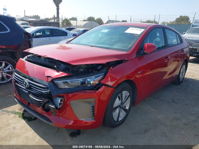 2019 Hyundai Ioniq Hybrid Blue VIN: KMHC65LC2KU167515 Lot: 39574198